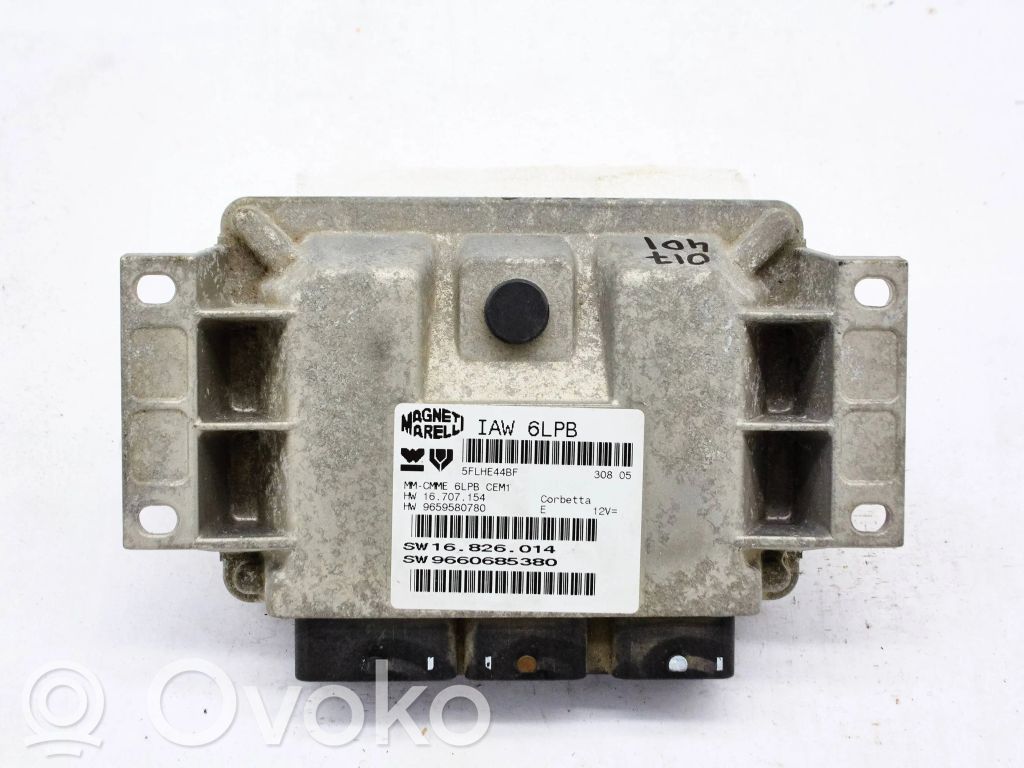 Peugeot 407 Engine control unit/module 