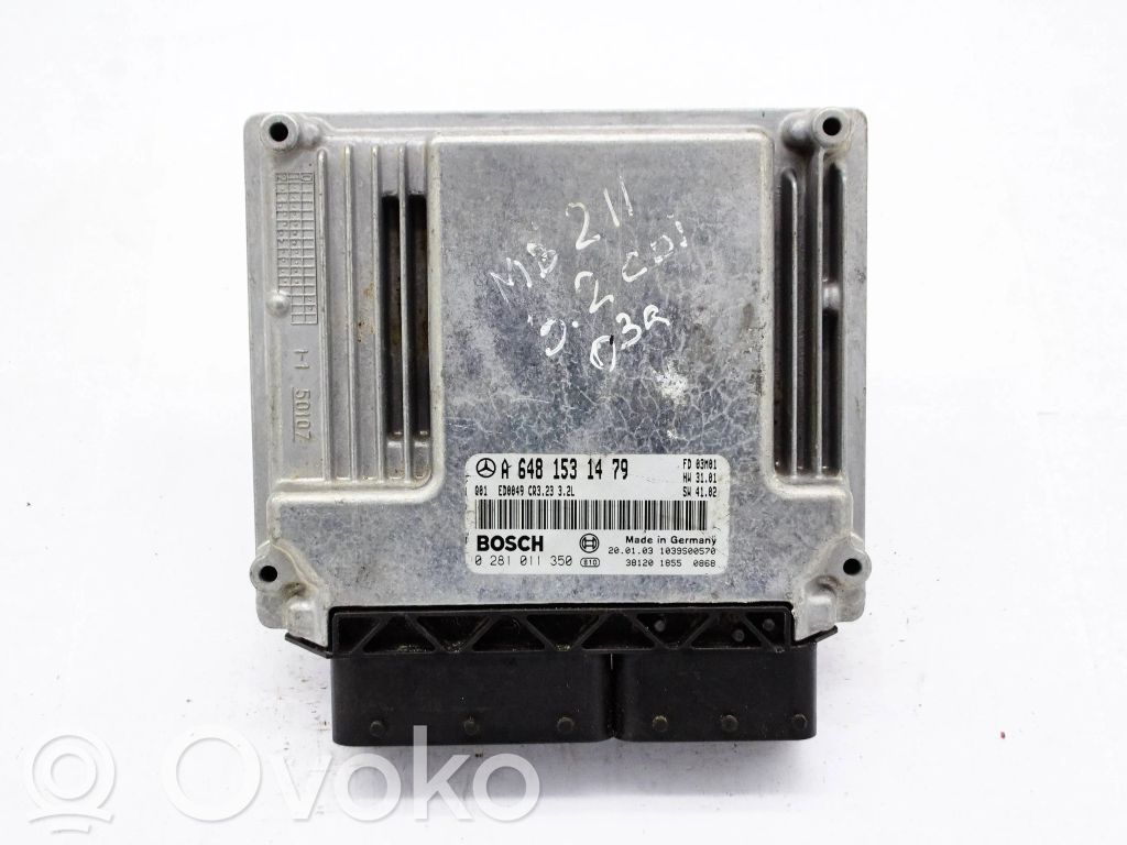 Mercedes-Benz E W211 Engine control unit/module 