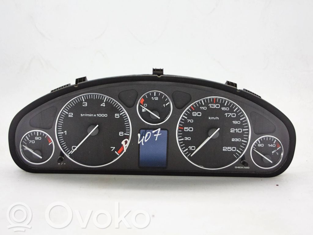 Peugeot 407 Licznik / Prędkościomierz 