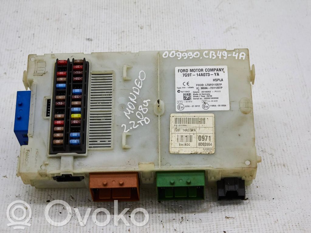 Ford Mondeo MK IV Módulo de fusible 
