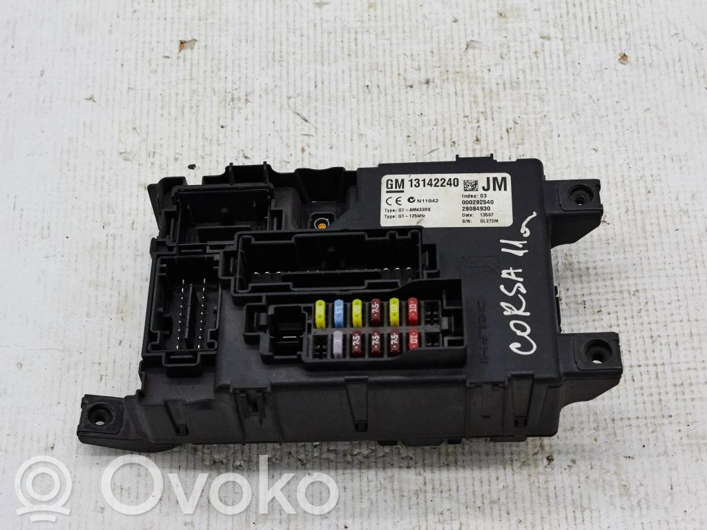 Opel Corsa D Module de fusibles 