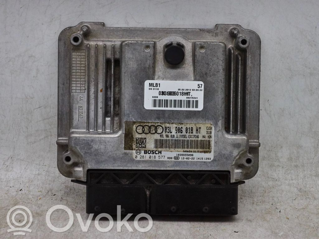 Audi A4 S4 B8 8K Engine control unit/module 