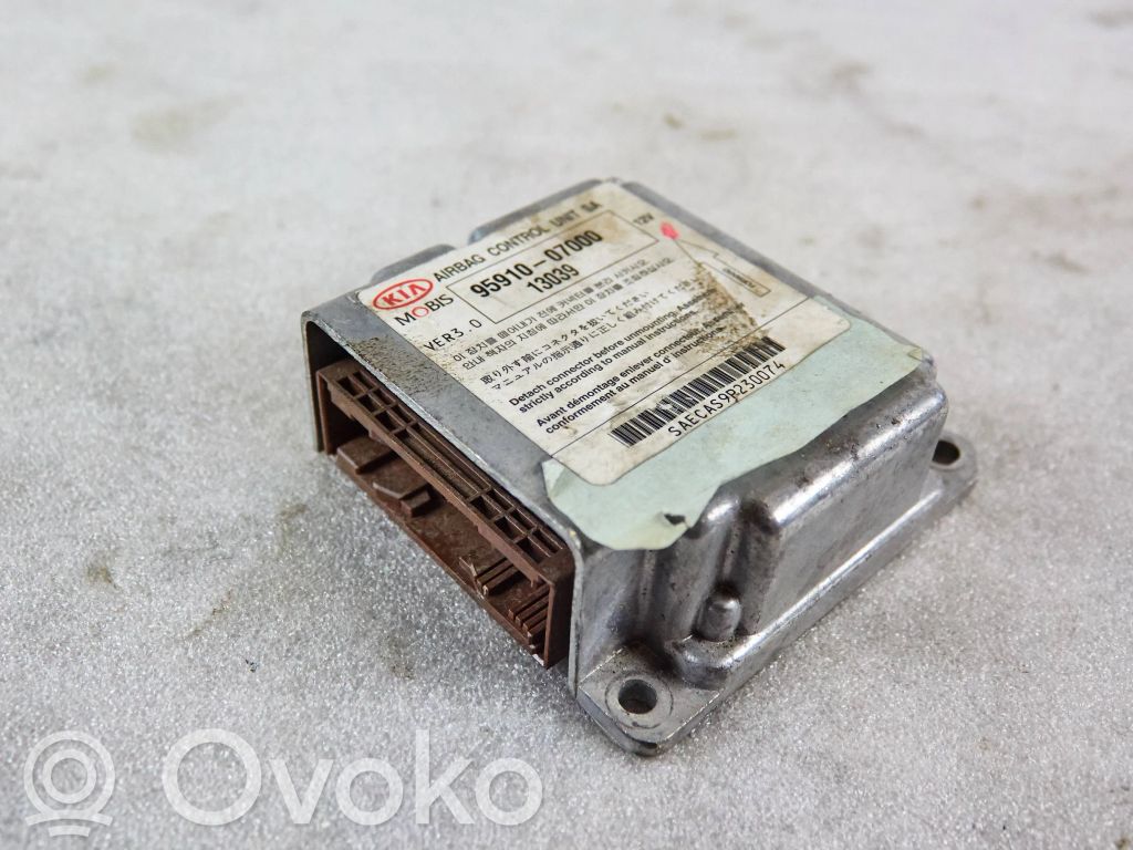 KIA Picanto Airbag control unit/module 