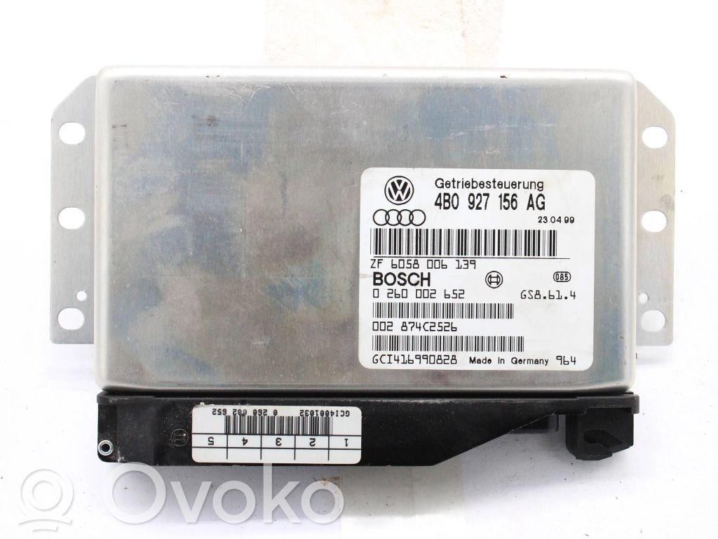 Audi A6 S6 C5 4B Gearbox control unit/module 