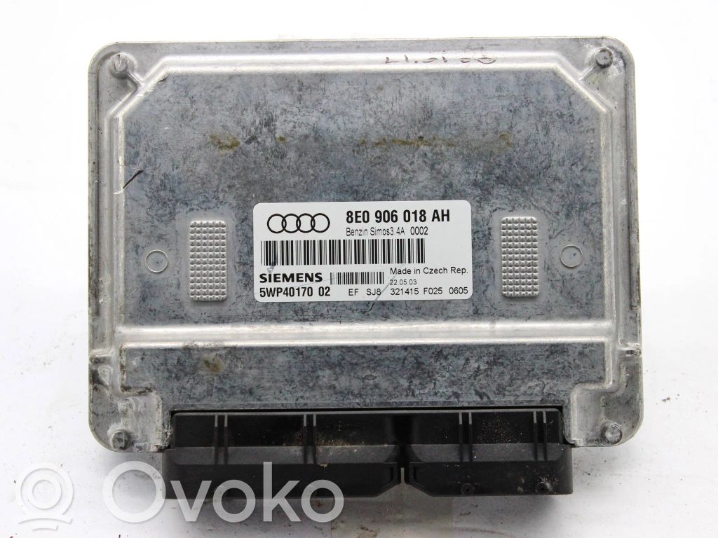 Audi A4 S4 B6 8E 8H Engine control unit/module 