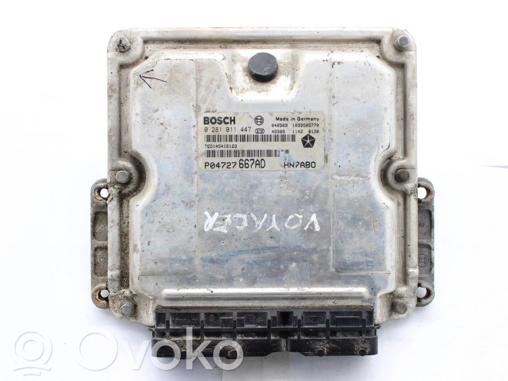 Chrysler Grand Voyager IV Engine control unit/module 