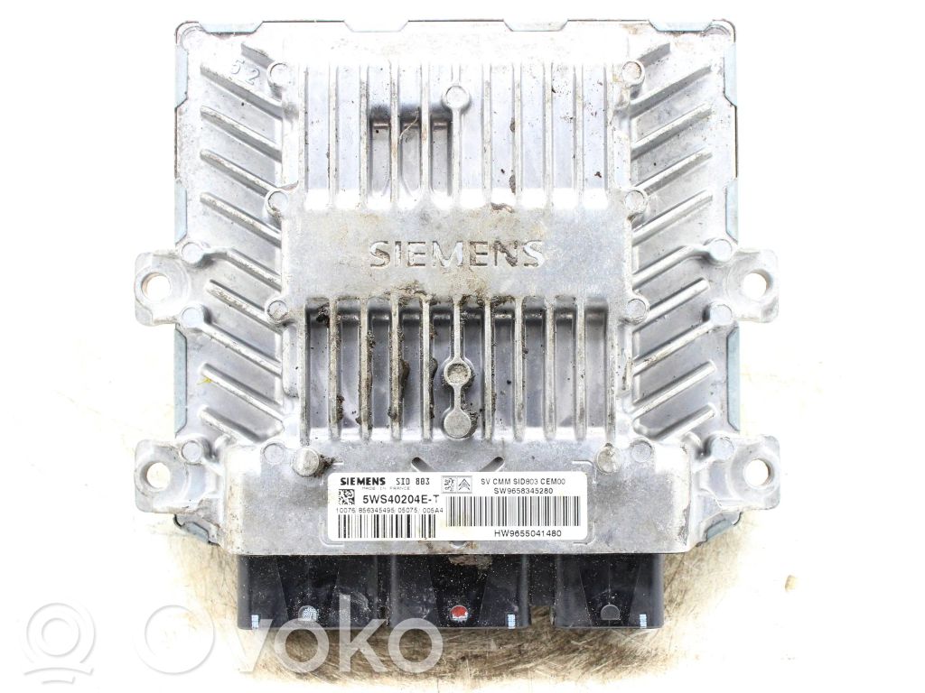 Peugeot 407 Engine control unit/module 