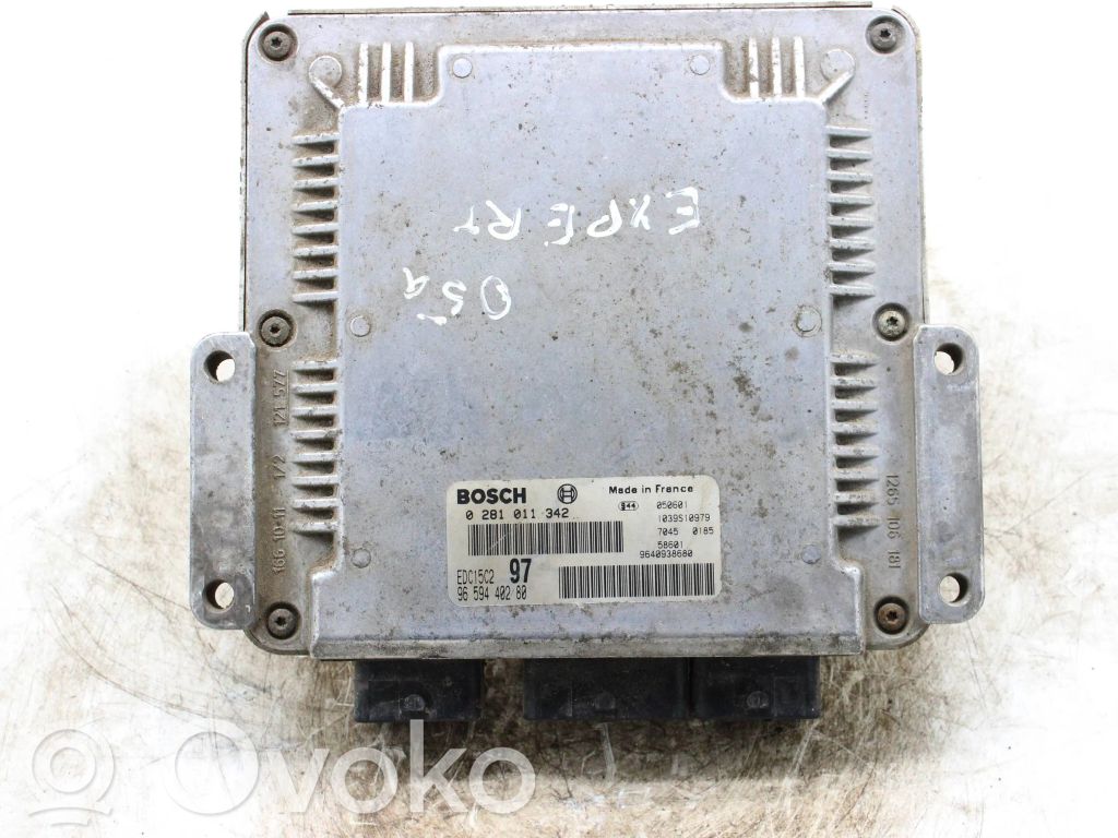 Peugeot Expert Engine control unit/module 
