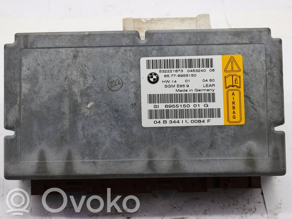 BMW 7 E65 E66 Airbag control unit/module 