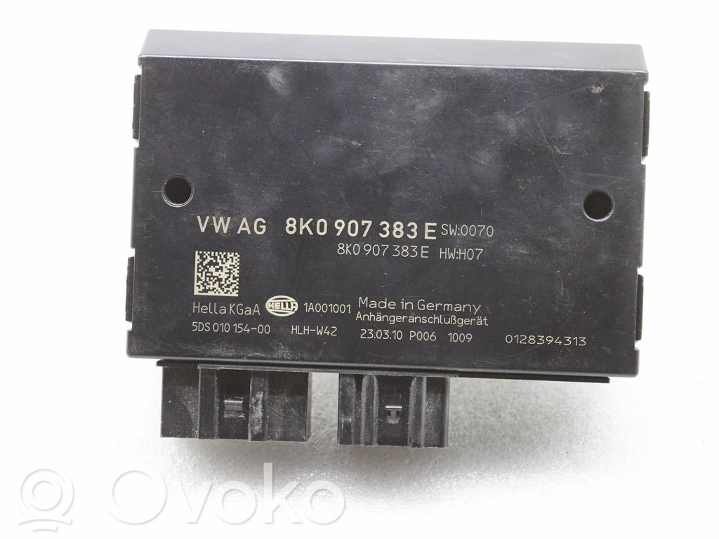 Audi A4 S4 B8 8K Module de contrôle crochet de remorque 