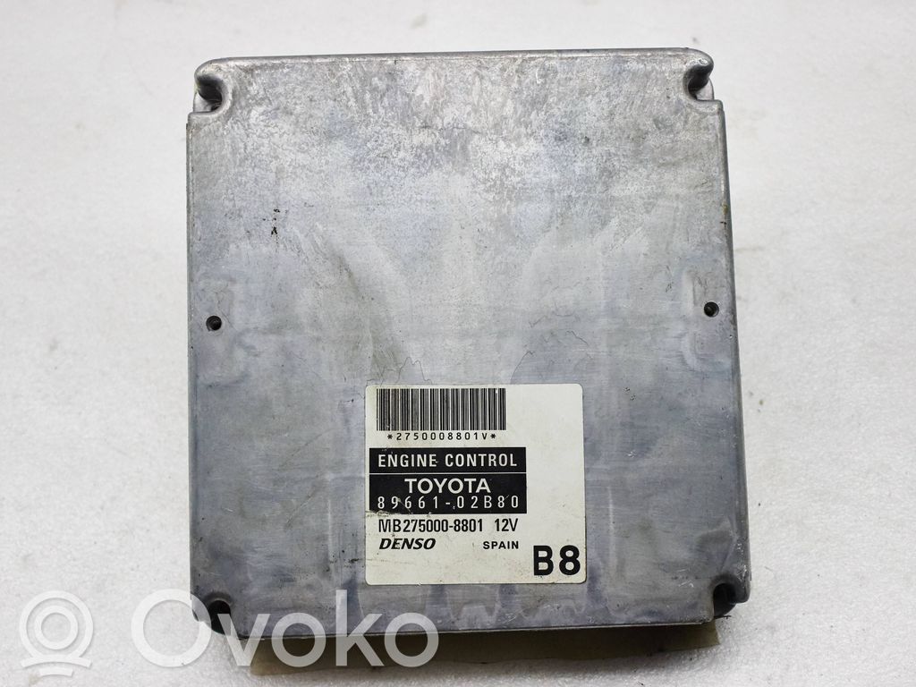 Engine control unit/module   8966102B80,MB2750008801