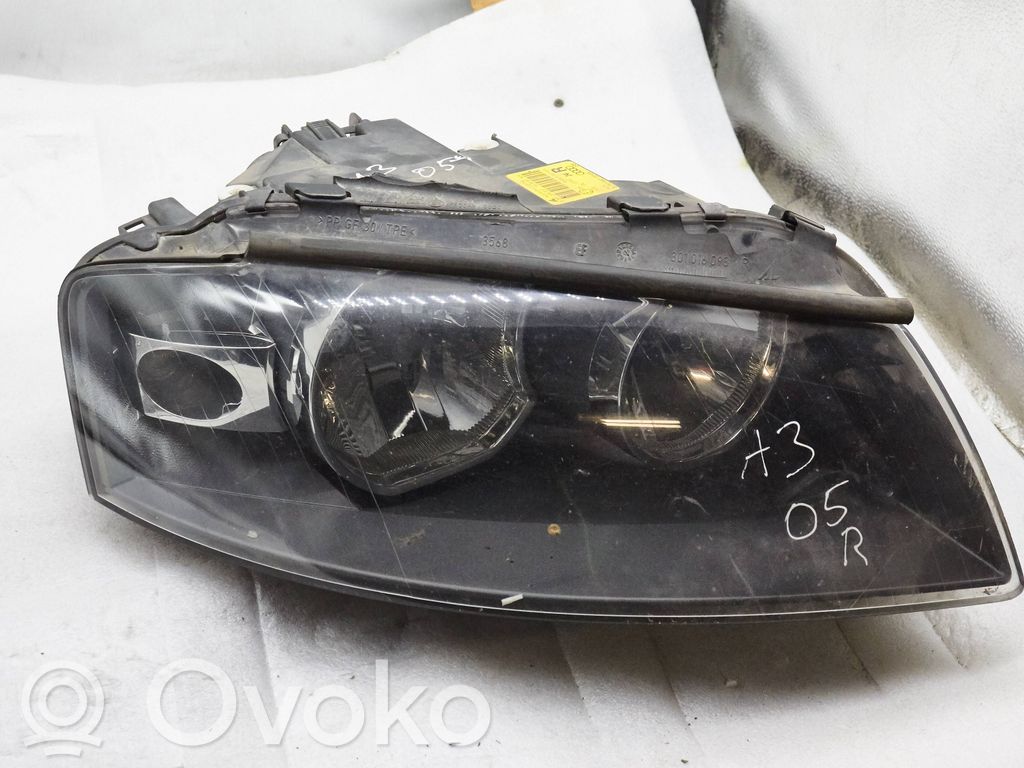 Audi A3 S3 8P Phare frontale 