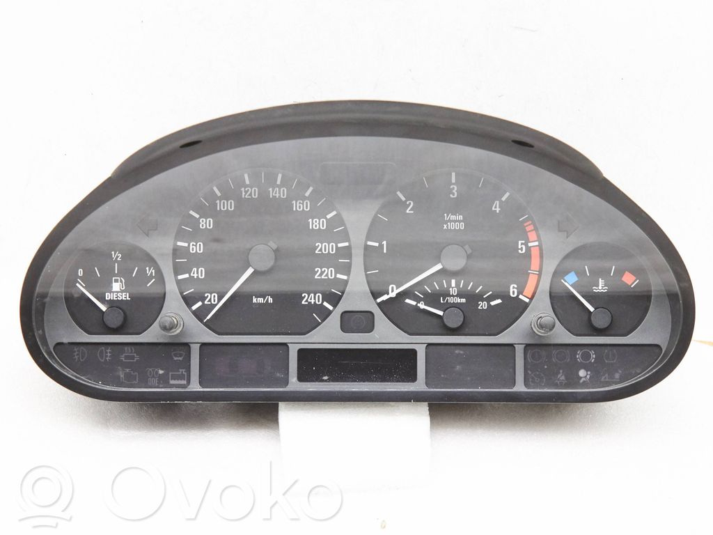 BMW 3 E46 Speedometer (instrument cluster) 