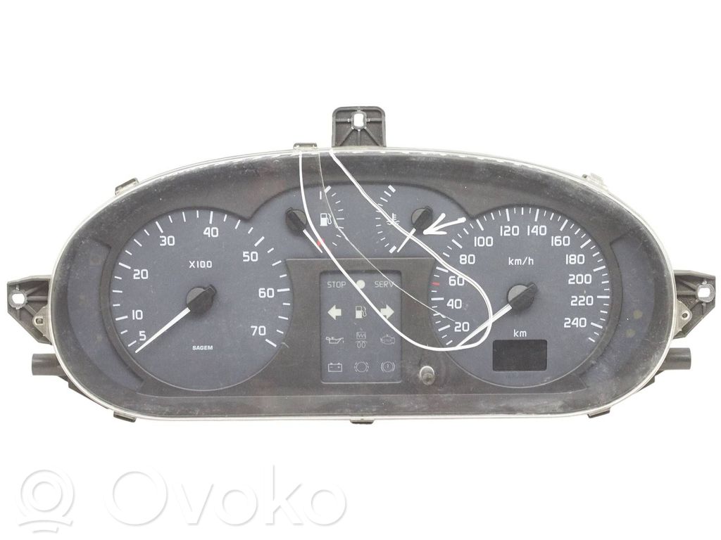 Renault Megane I Speedometer (instrument cluster) 