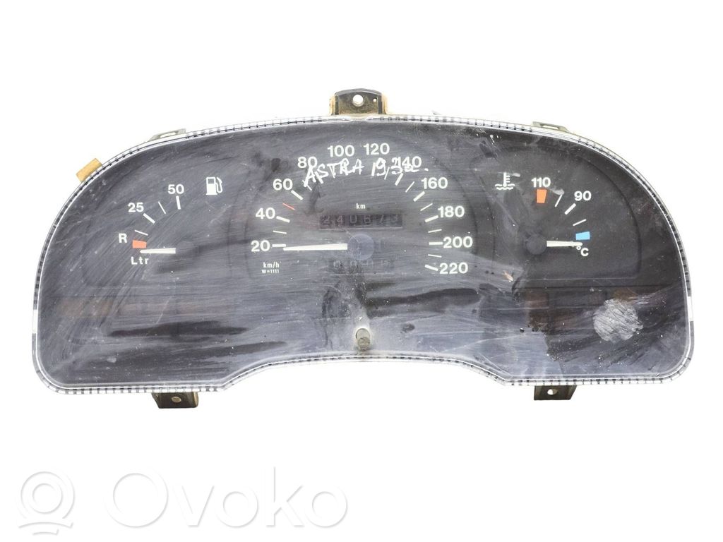 Opel Astra F Tachimetro (quadro strumenti) 