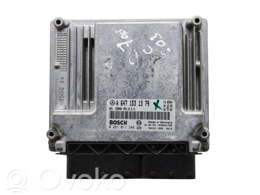 Mercedes-Benz ML W163 Engine control unit/module 