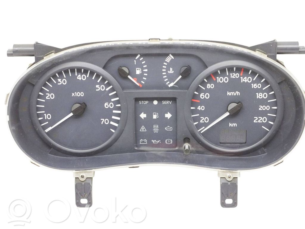 Renault Clio II Speedometer (instrument cluster) 