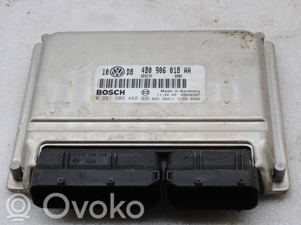 Audi A6 S6 C5 4B Unidad de control/módulo del motor 