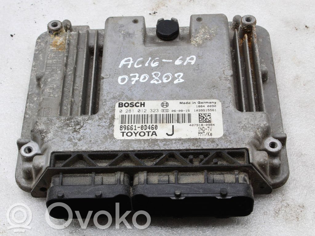 Engine control unit/module   896610D460,0281012323,1039S15561