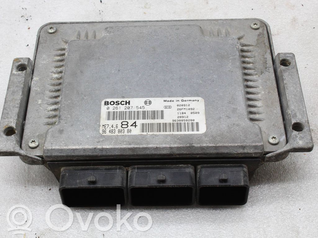 Citroen C8 Engine control unit/module 