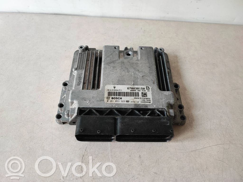 Maserati Ghibli Engine control unit/module 