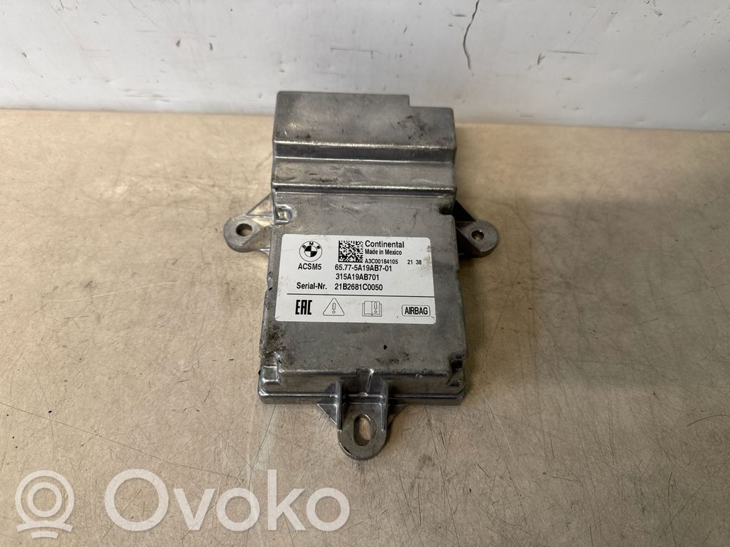 BMW 3 G20 G21 Airbag control unit/module 