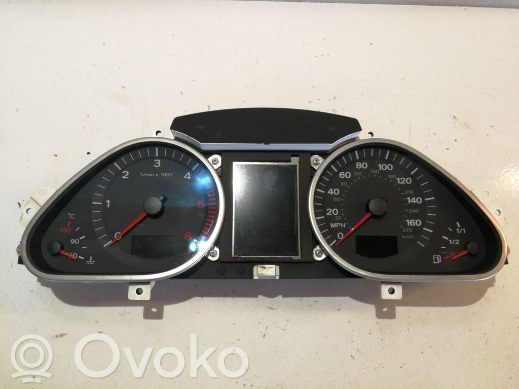 Audi A6 S6 C6 4F Speedometer (instrument cluster) 
