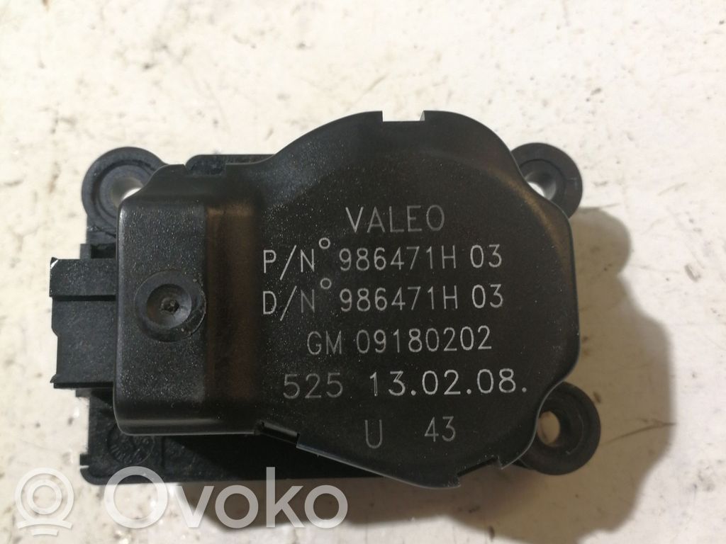 Opel Vectra C Silniczek nagrzewnicy 