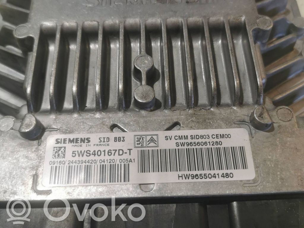 Peugeot 407 Engine control unit/module 