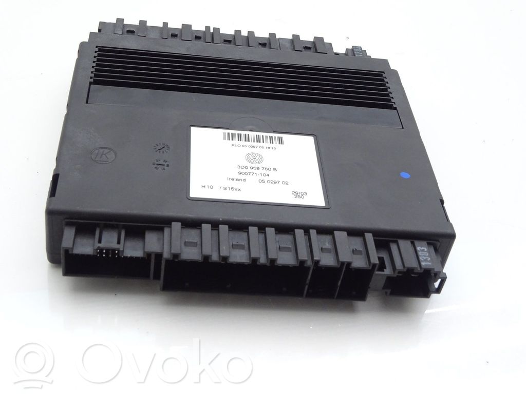 Seat control module   3D0959760B