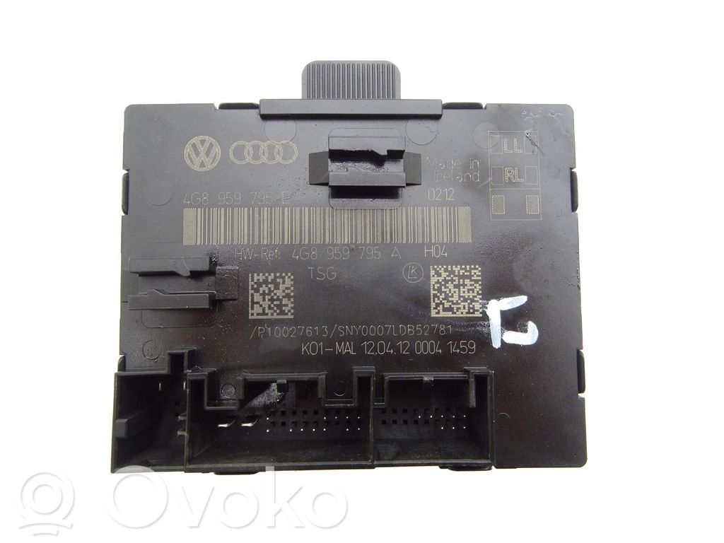 Unidad de control/módulo de la puerta   4G8959795E,4G8959795A