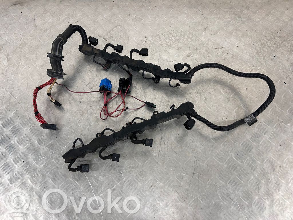 BMW X5M E70 Проводка двигателя 