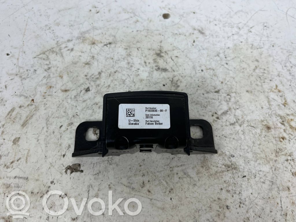 Tesla Model X Trunk lock loop 