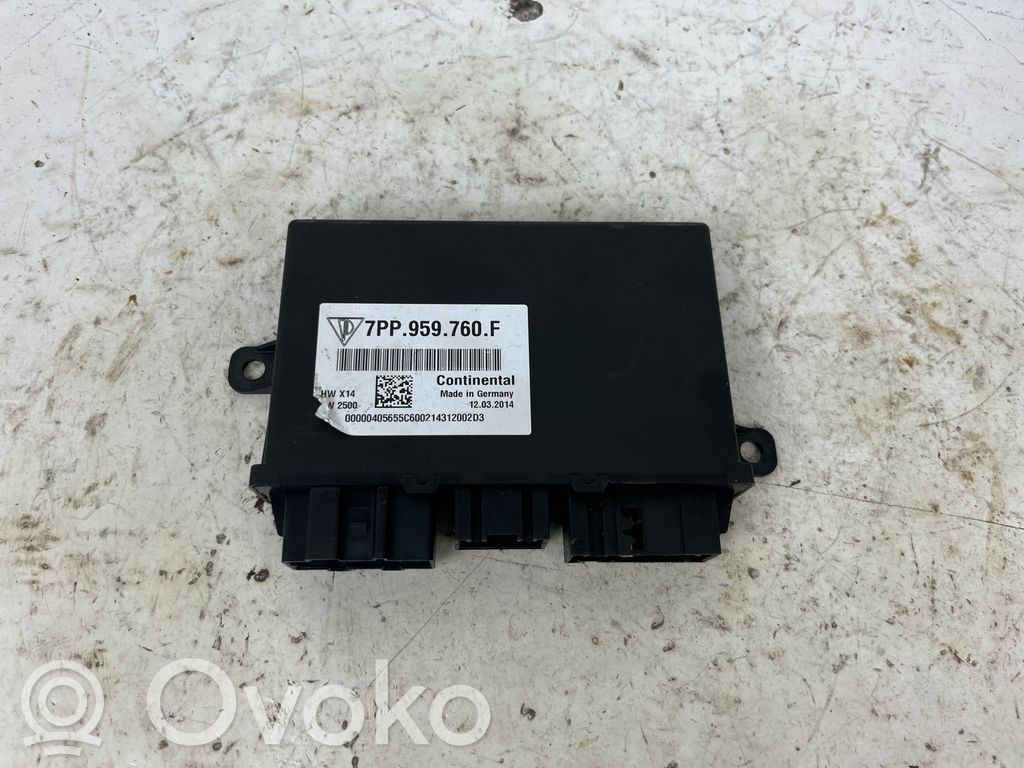 Seat control module   7PP959760F