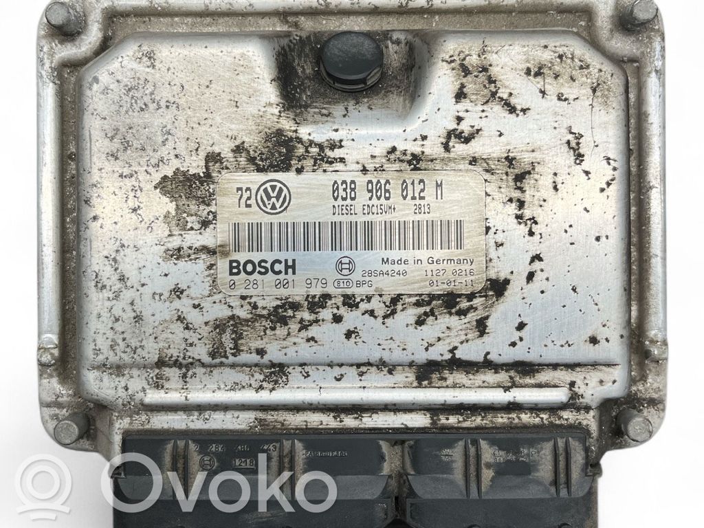 Engine control unit/module   038906012M