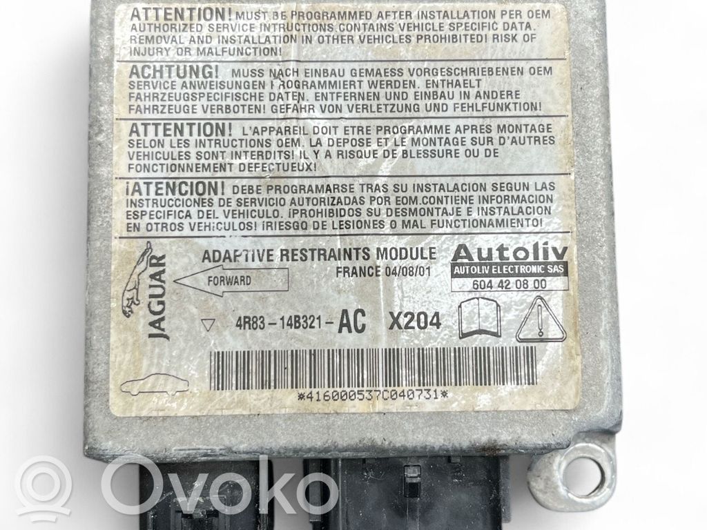 Jaguar S-Type Airbag control unit/module 