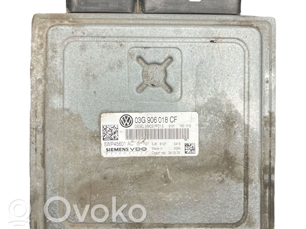 Volkswagen PASSAT B6 Engine control unit/module 