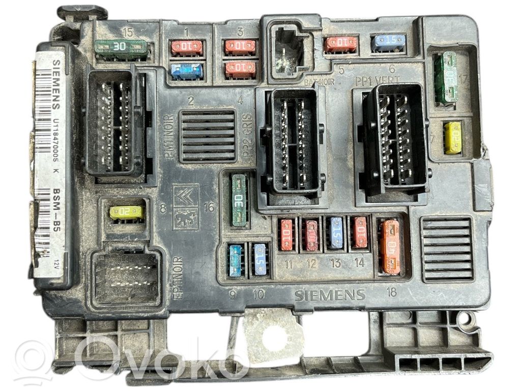 Citroen C2 Fuse module 