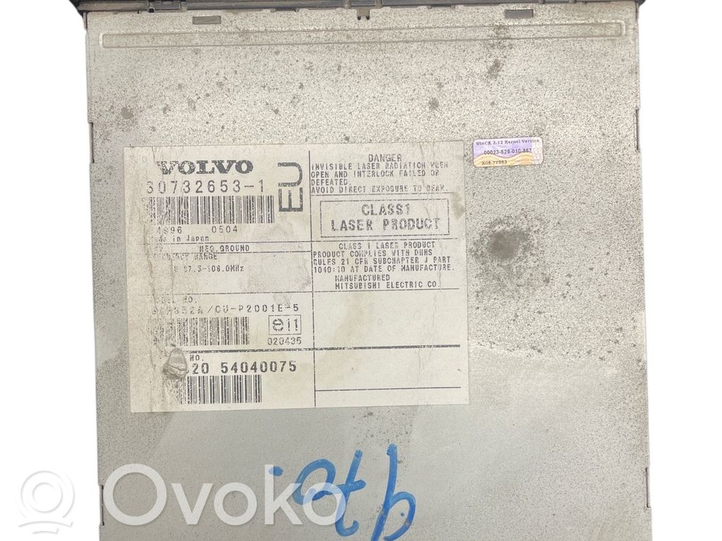 Volvo V70 Navigation unit CD/DVD player 