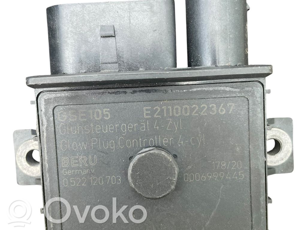 BMW 5 E60 E61 Kvēlsveču relejs 