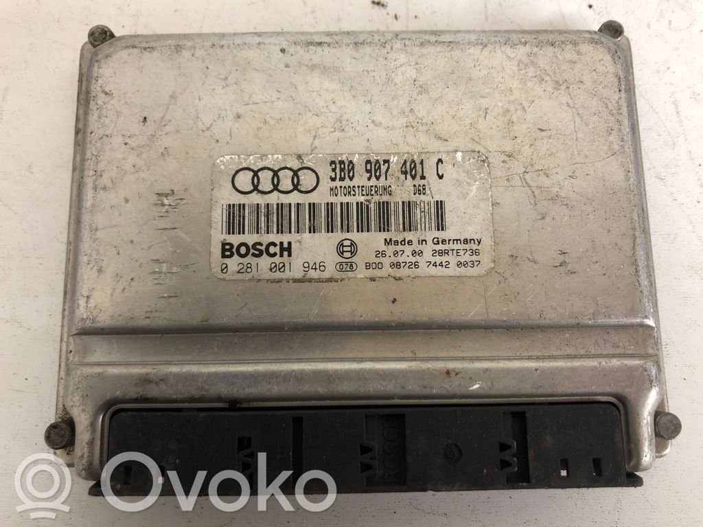 Volkswagen PASSAT B5 Engine control unit/module 