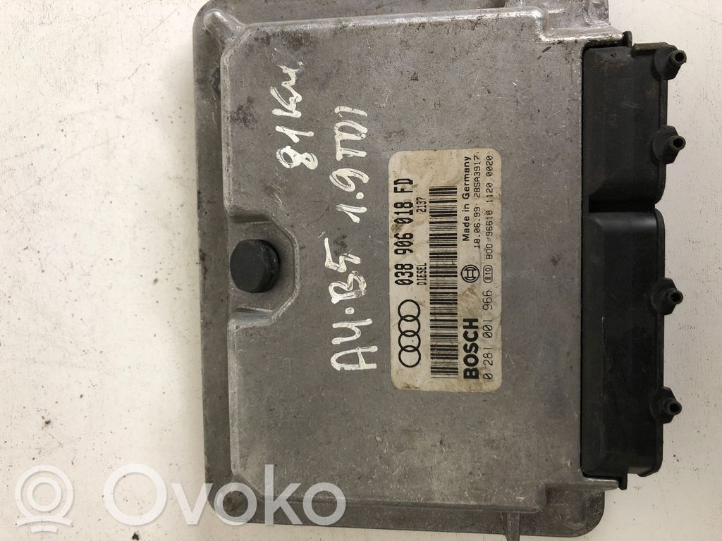 Audi A4 S4 B5 8D Engine control unit/module 
