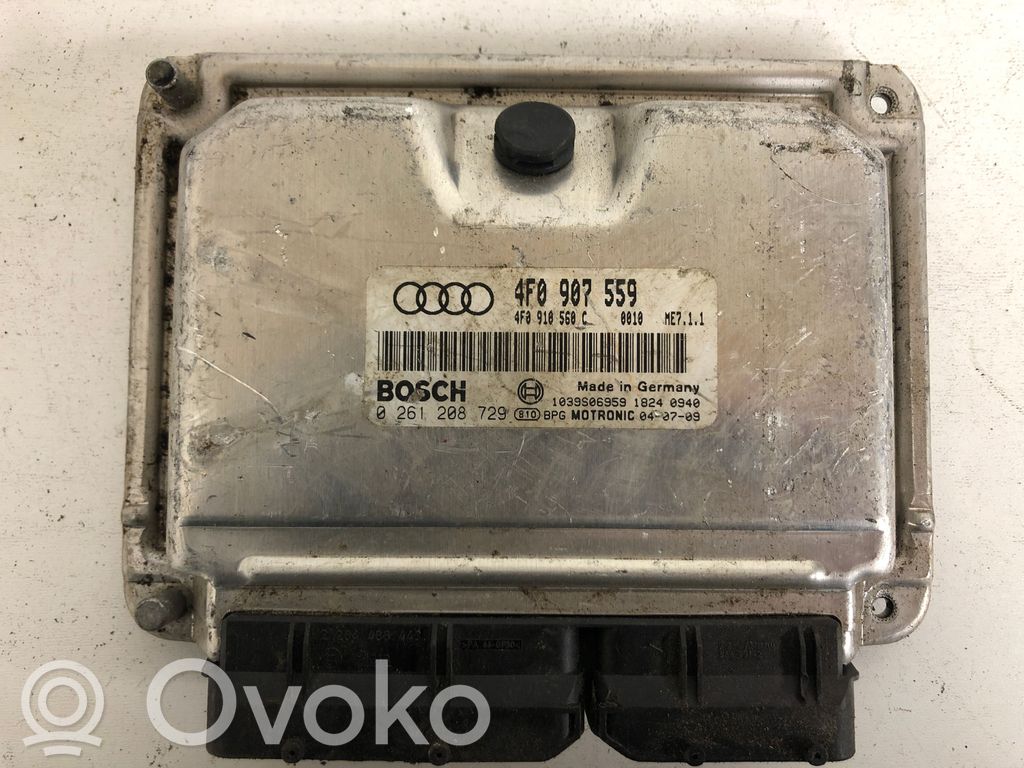Audi A6 S6 C6 4F Engine control unit/module 