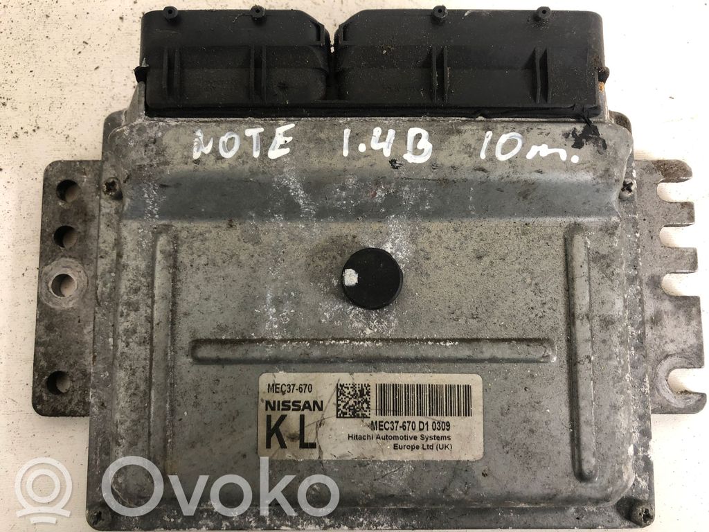 Engine control unit/module   MEC37670D10309