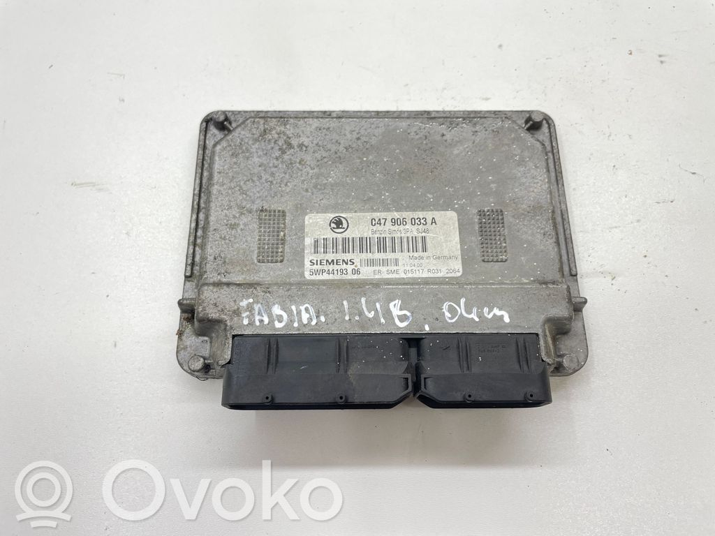 Skoda Fabia Mk1 (6Y) Engine control unit/module 