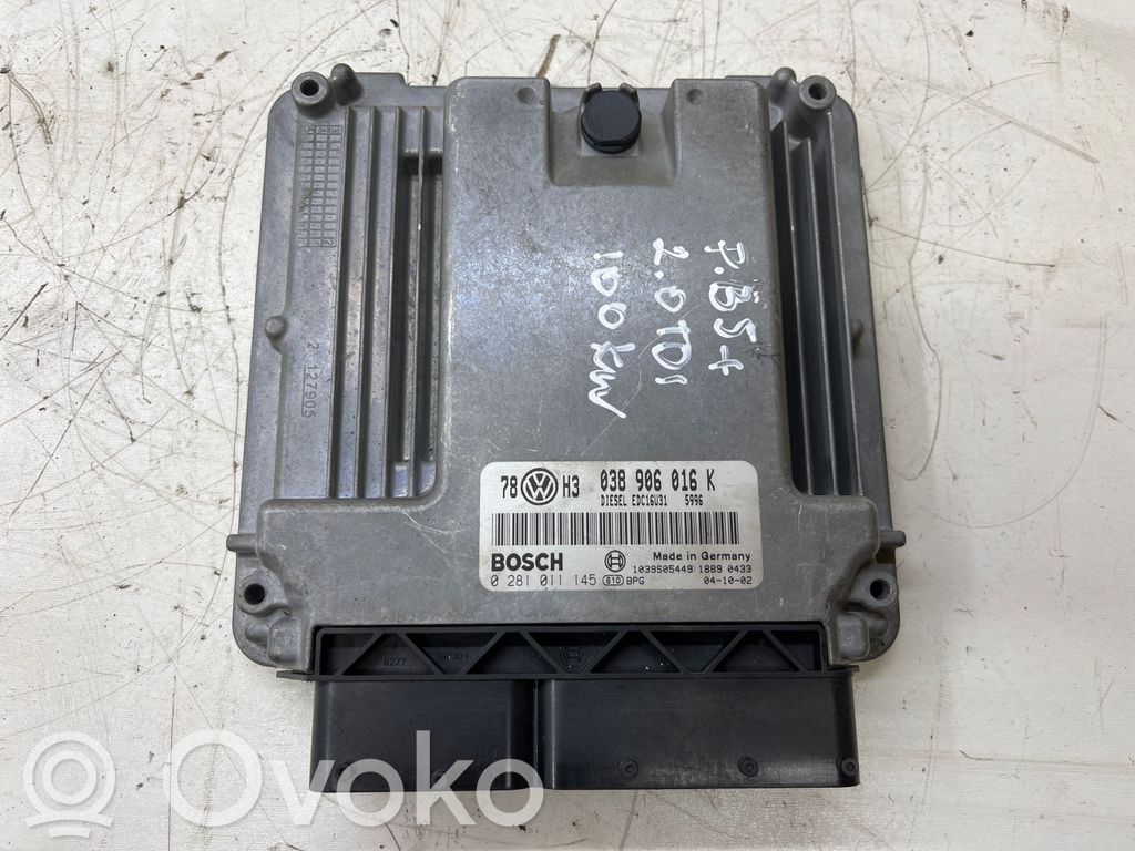 Volkswagen PASSAT B5.5 Engine control unit/module 