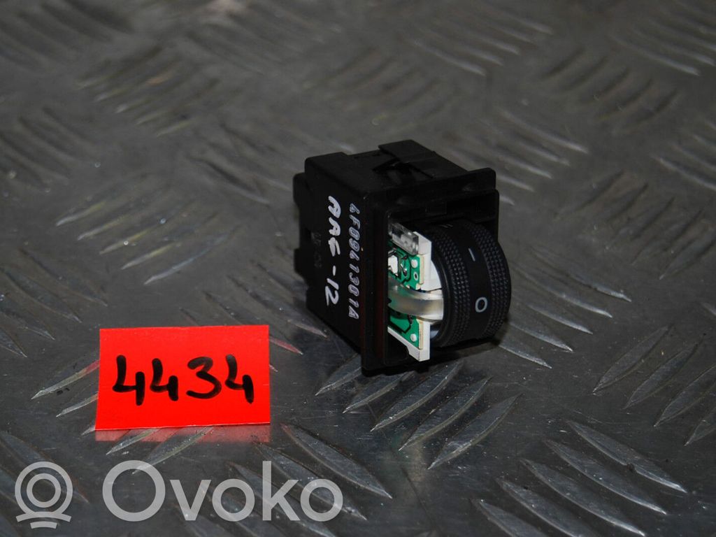 Audi A6 S6 C6 4F Headlight level height control switch 