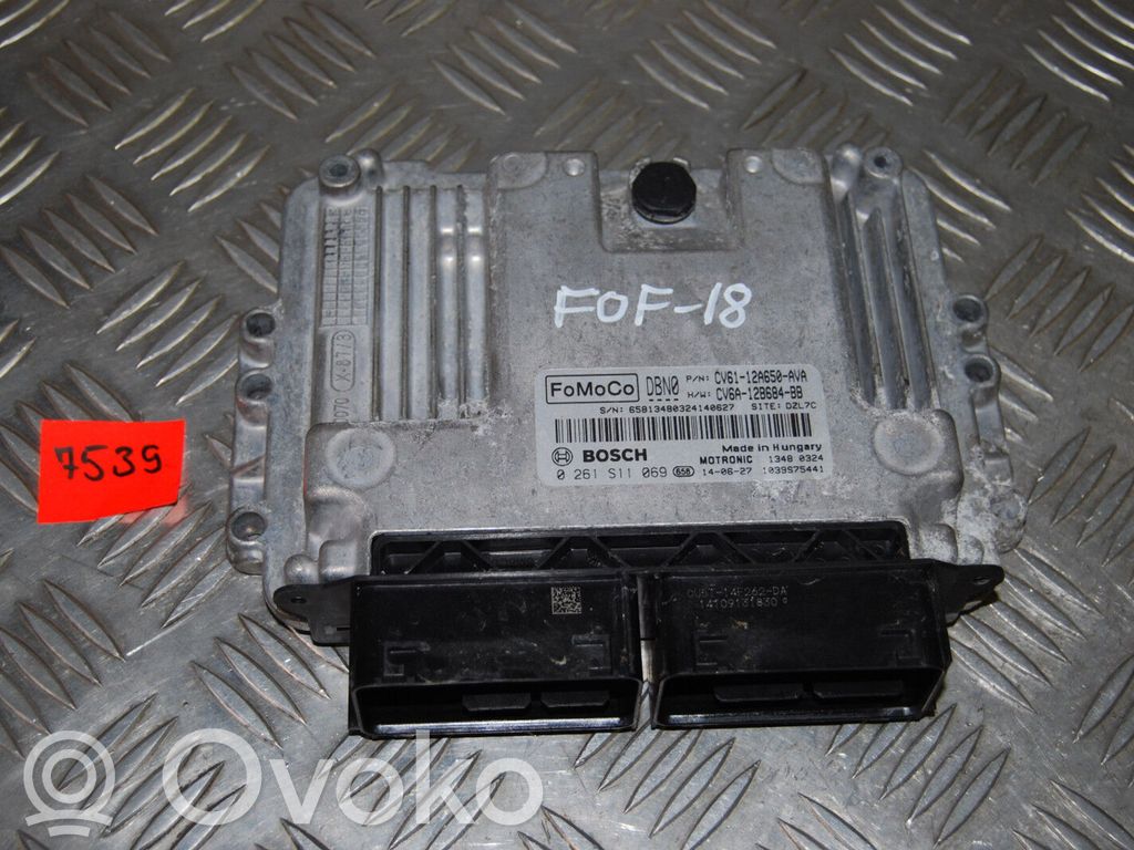 Engine control unit/module   0261S11069,CV6112A650AVA