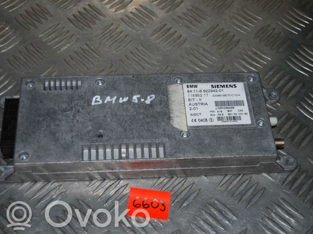 BMW 5 E39 Phone control unit/module 