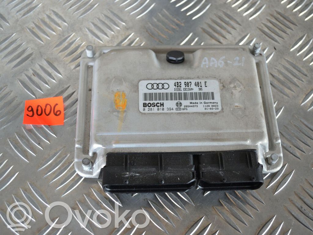 Engine control unit/module   4B2907401E,0281010394